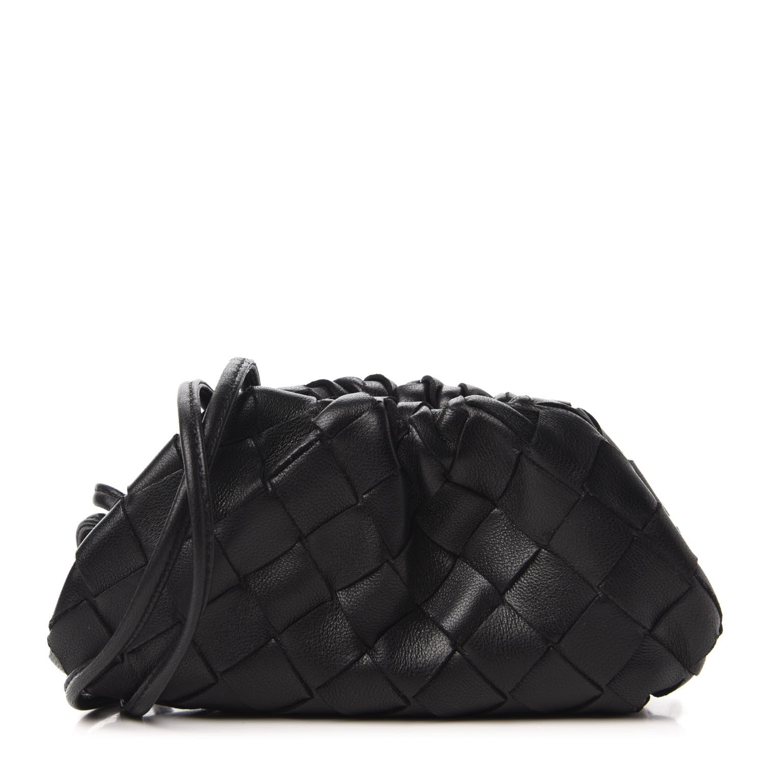 Bottega Veneta Nappa Intrecciato Coin Purse Black 1 of 9