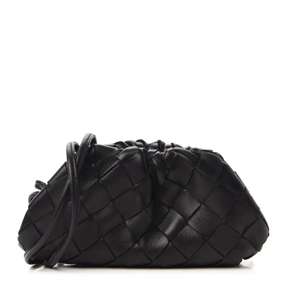 Bottega Veneta Nappa Intrecciato Coin Purse Black 1 of 9