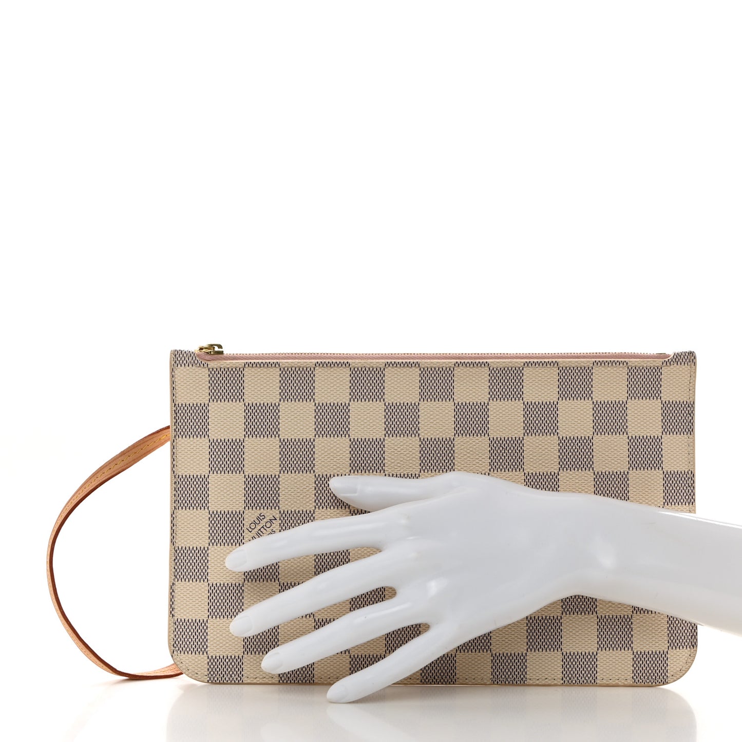 Damier Azur Neverfull MM GM Pochette Rose Ballerine