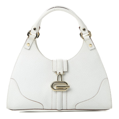 Gucci Calfskin Junco Shoulder Bag White 1 of 16