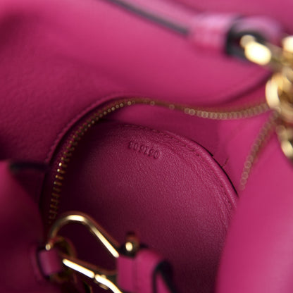 Loewe Calfskin Mini Elephant Crossbody Bag Fuchsia 9 of 9