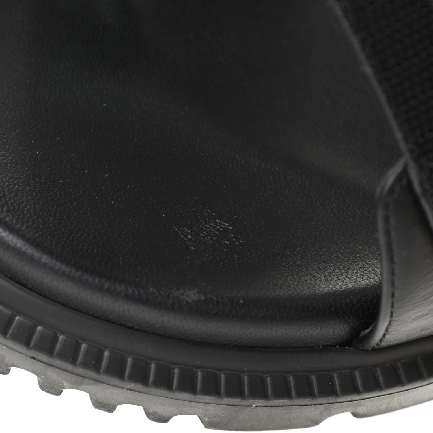 Christian Dior Lambskin Dioract 10mm Sandals 37.5 Black 17 of 20