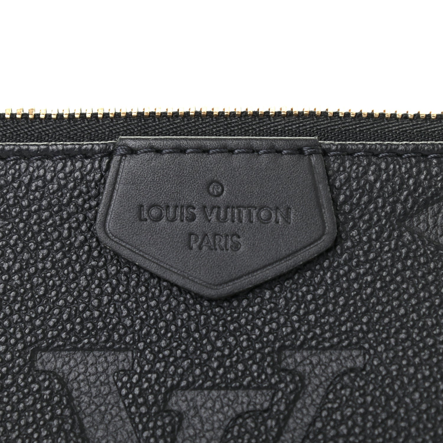 Louis Vuitton Empreinte Monogram Giant Multi Pochette Accessories Mini Pochette Black 6 of 6