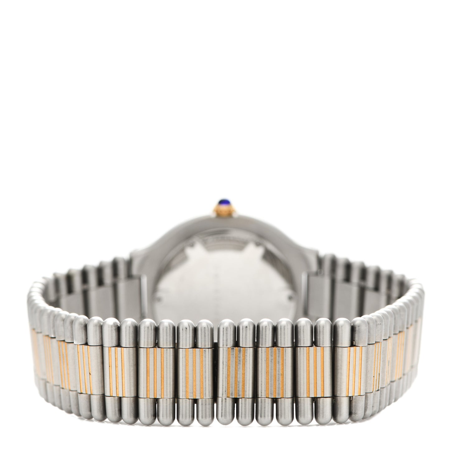 Stainless Steel 18K Yellow Gold 31mm Must De 21 Quartz Watch