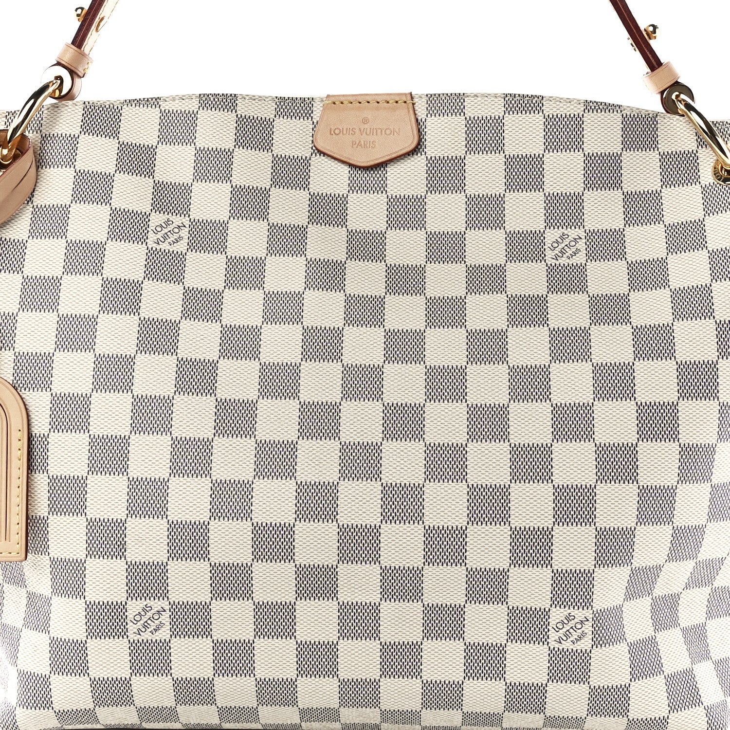 Louis Vuitton Damier Azur Graceful PM Rose Ballerine 10 of 13
