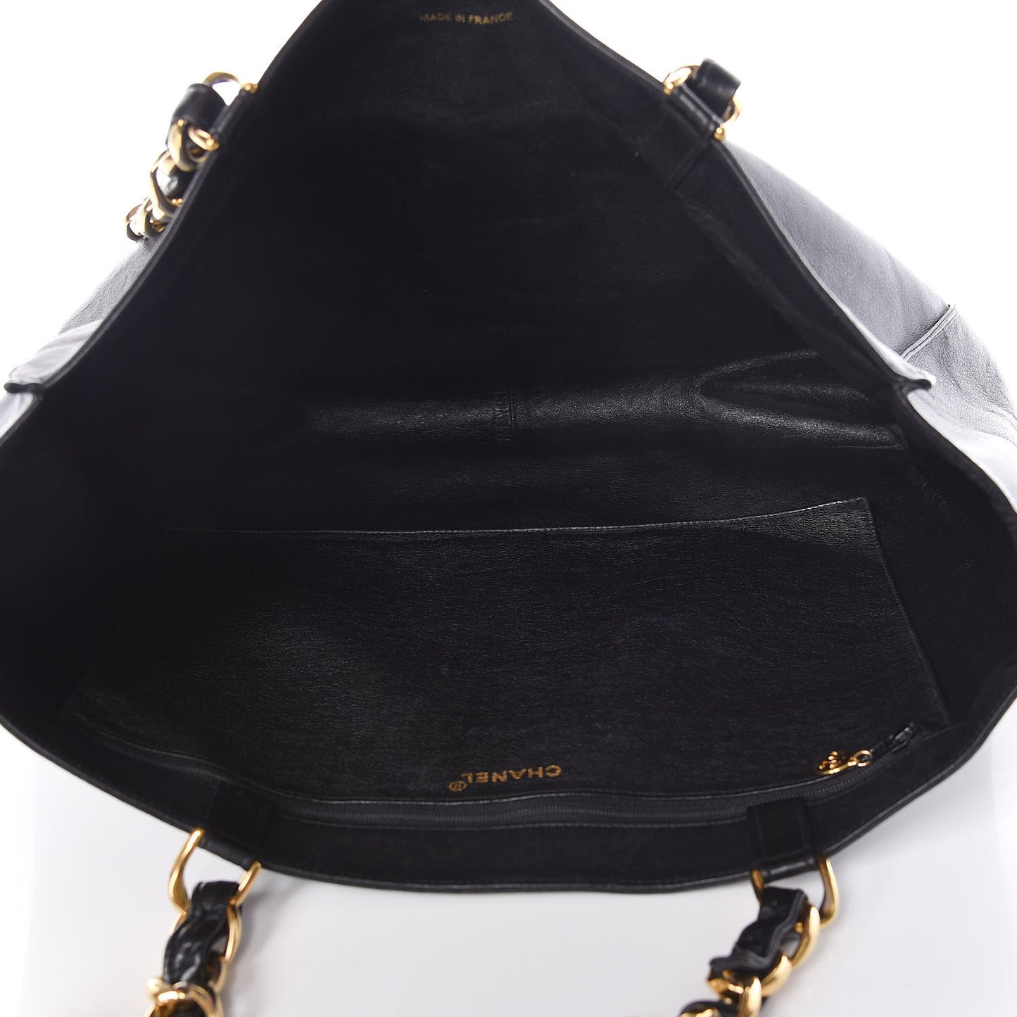 Lambskin CC Tote Black
