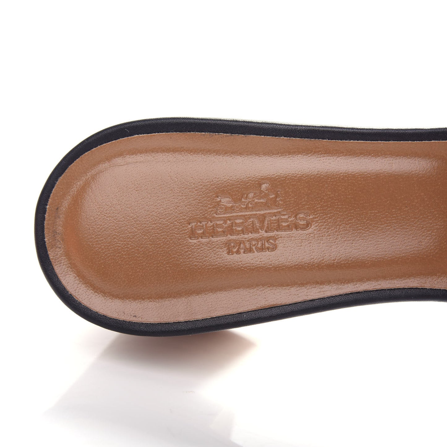 Calfskin Oasis Sandals 37 Black