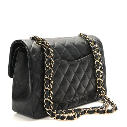 Chanel Lambskin Quilted Small Double Flap Black 3 of 11