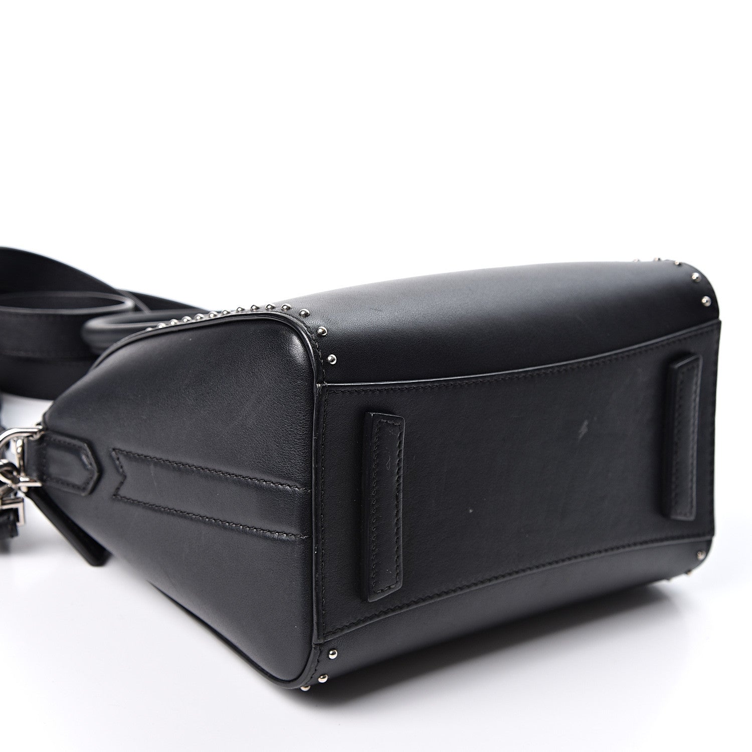 Givenchy Smooth Calfskin Mini Studded Antigona Black 3 of 10