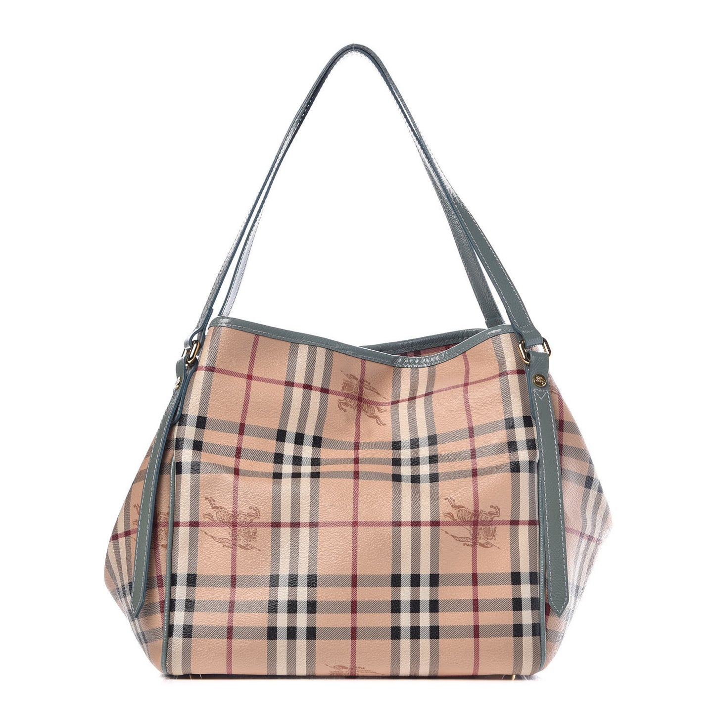 Haymarket Check Small Canterbury Tote Eucalyptus Grey