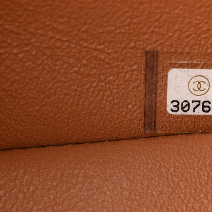 Chanel Lambskin Quilted Mini Rectangular Flap Brown 7 of 10