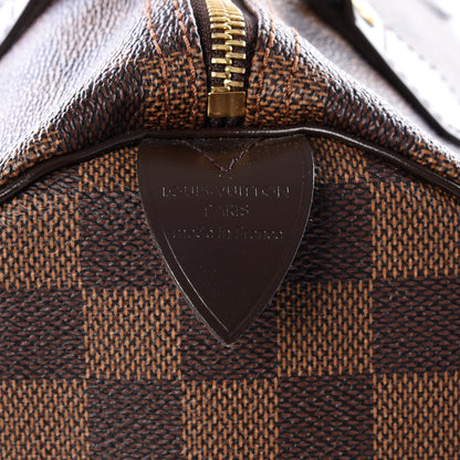 Louis Vuitton Damier Ebene Speedy 30 9 of 10