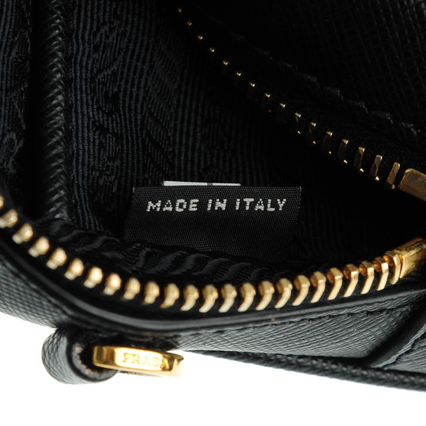 Saffiano Mini Camera Crossbody Bag Nero Black