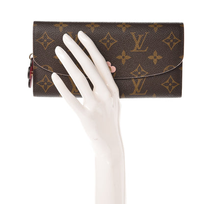 Louis Vuitton Monogram Bloom Flower Emilie Wallet 2 of 6