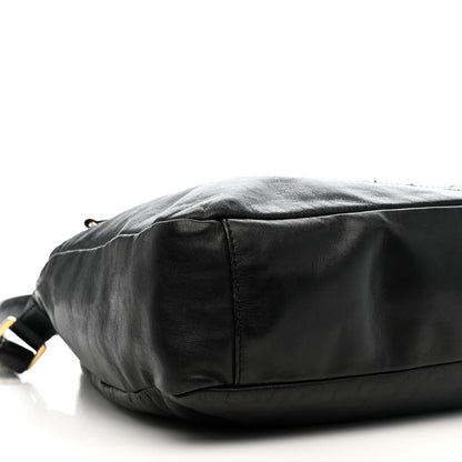 Chanel Lambskin Medium Rodeo Drive Tote Black 9 of 12