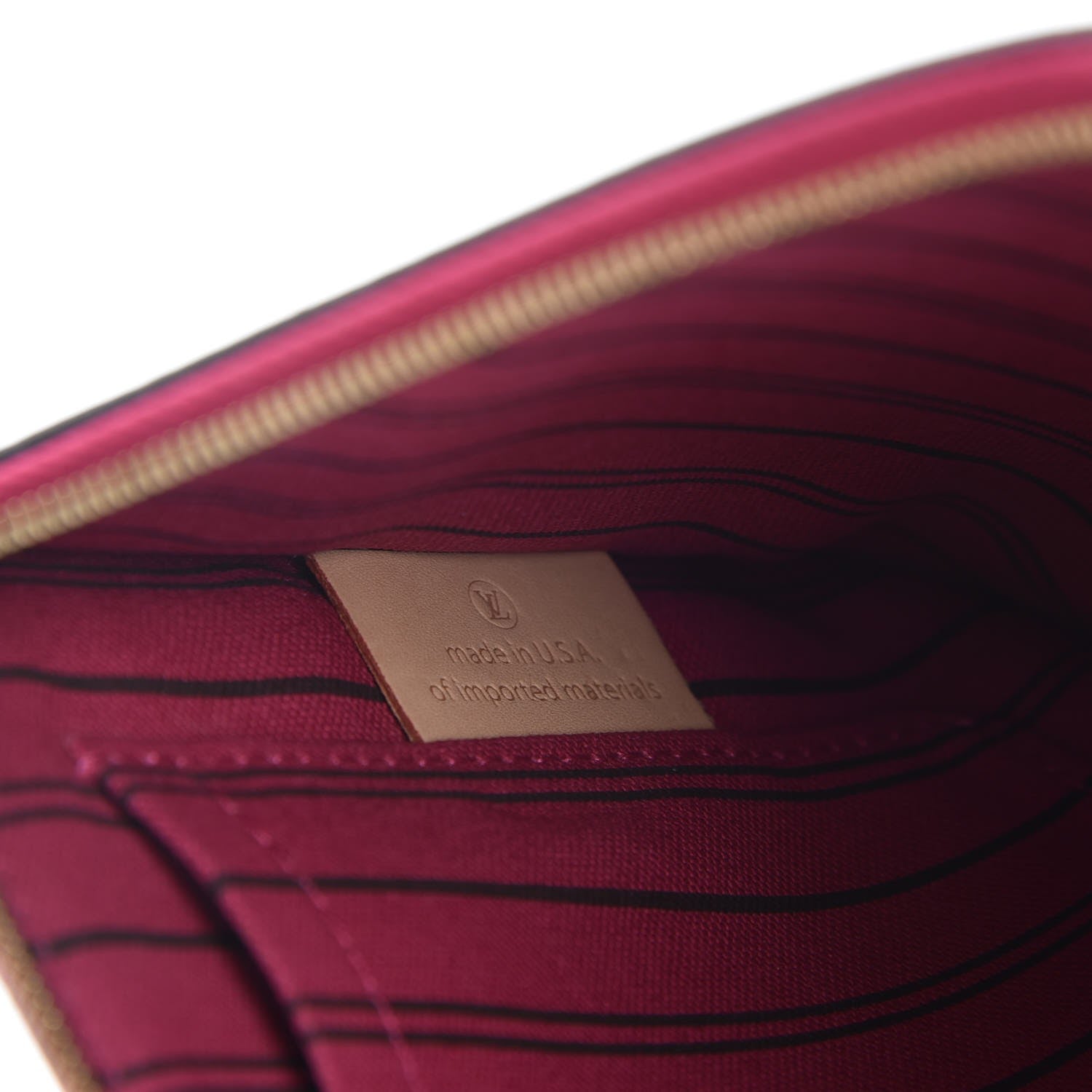 Louis Vuitton Monogram Neverfull MM GM Pochette Pivoine 7 of 8