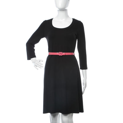 Chanel Patent CC Logo Skinny Belt 85 34 Pink 2 of 8