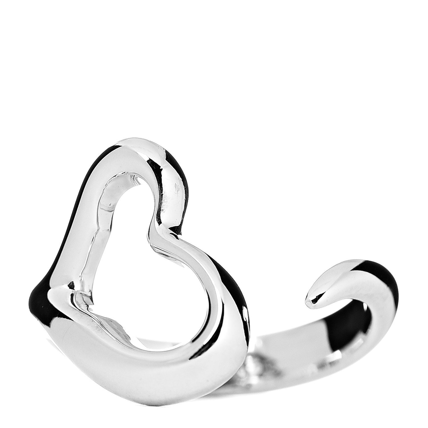 Elsa Peretti Sterling Silver Open Heart Ring 51 5.75