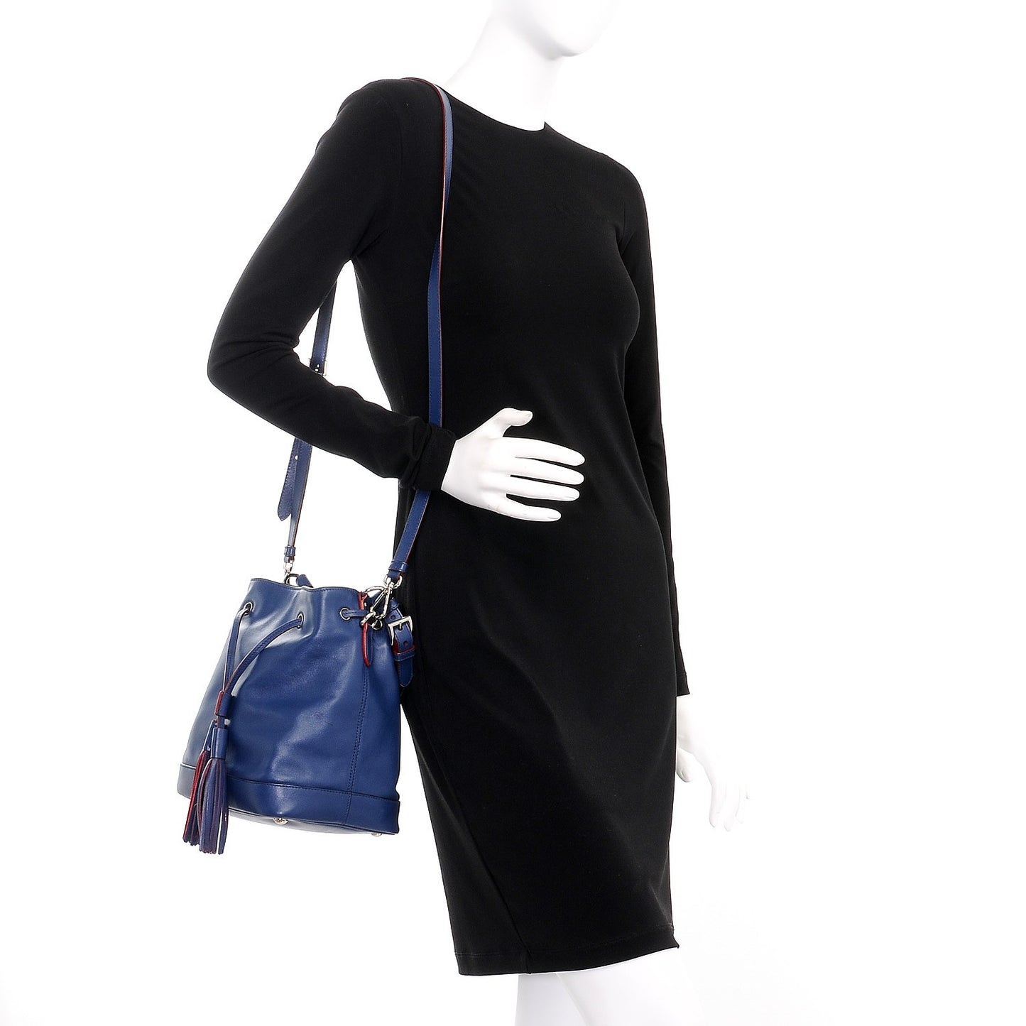 Soft Calf Bucket Bag Bleuette