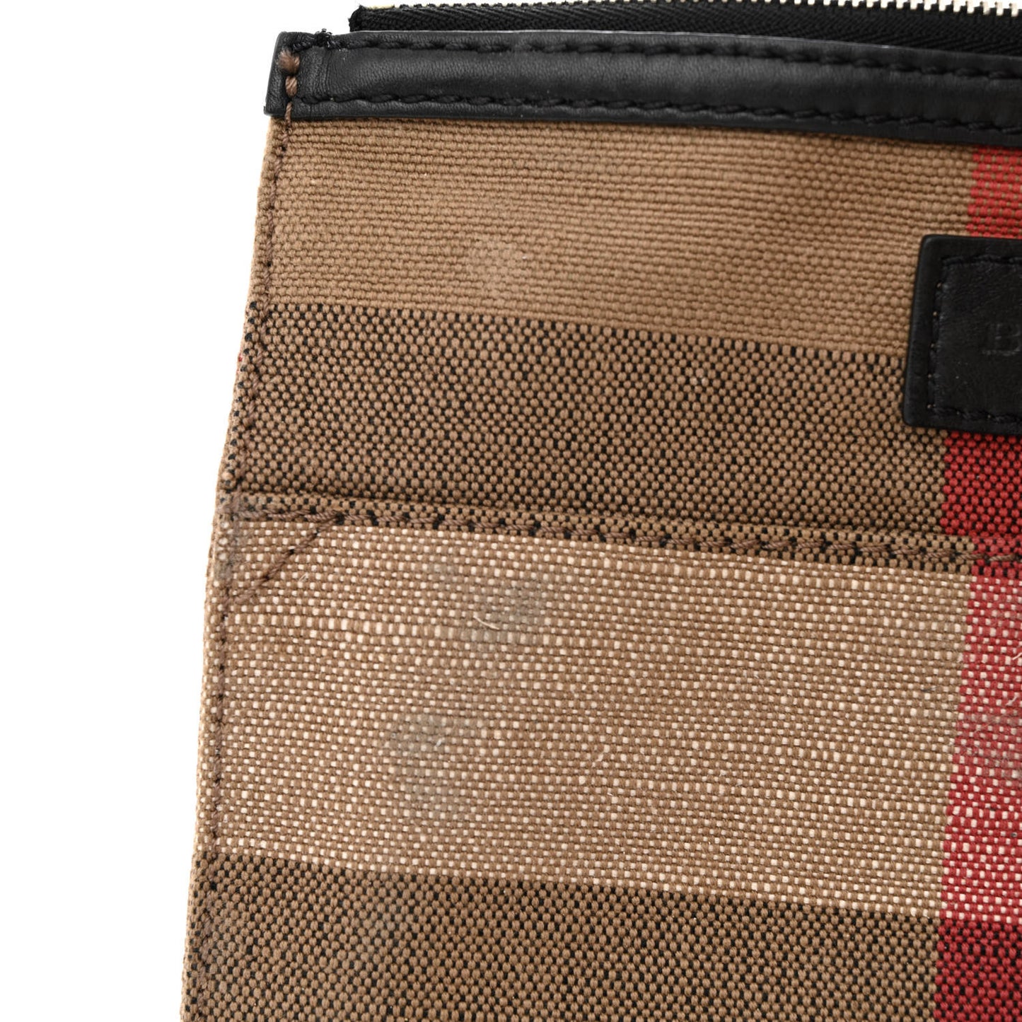 Canvas Mega Check Medium Ashby Hobo Black