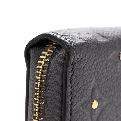 Louis Vuitton Studded Empreinte Zippy Wallet Gris Silver 8 of 10