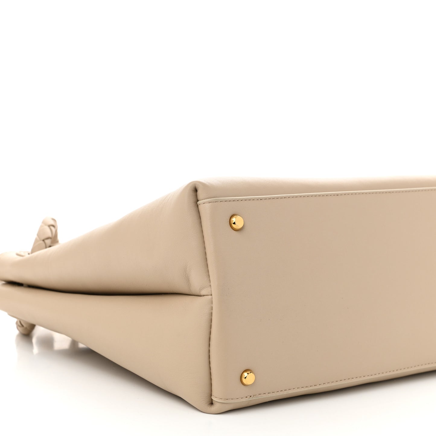 Silky Calfskin Medium Ciao Ciao Ecru