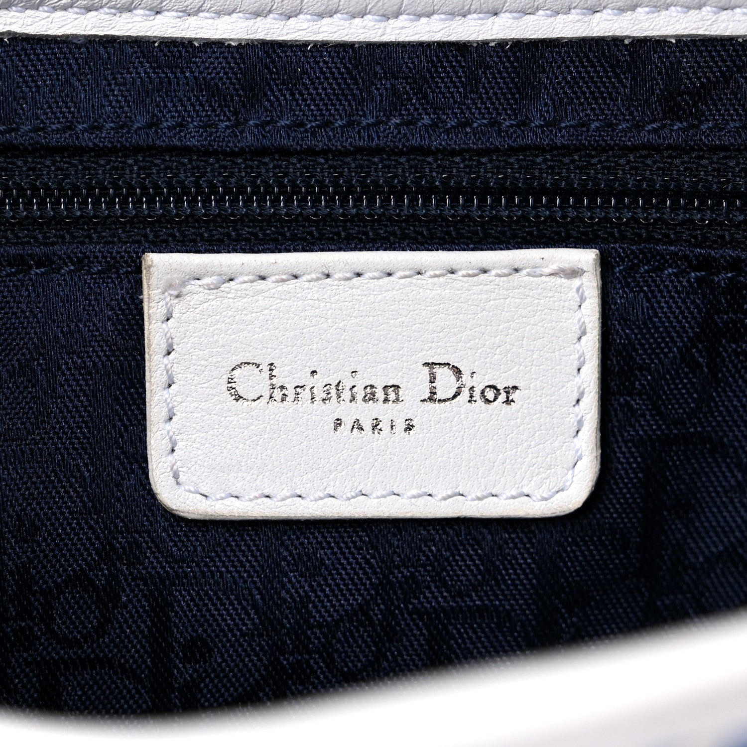 Christian Dior Canvas Hibiscus Surf Chick Saddle Bag Blue White Christian Dior Canvas Hibiscus Surf Chick Saddle Bag Blue White