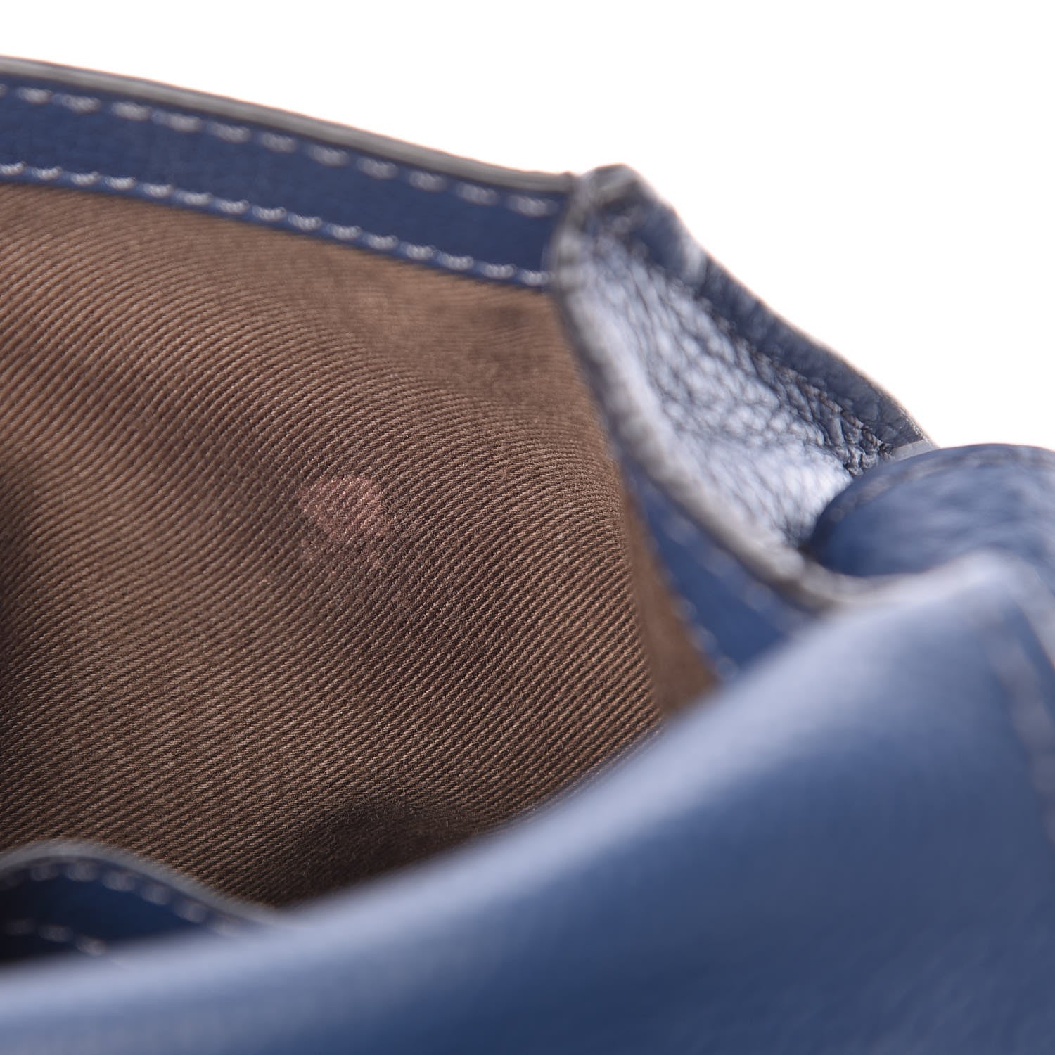 Chloe Calfskin Mini Marcie Round Crossbody Bag Royal Navy 8 of 10
