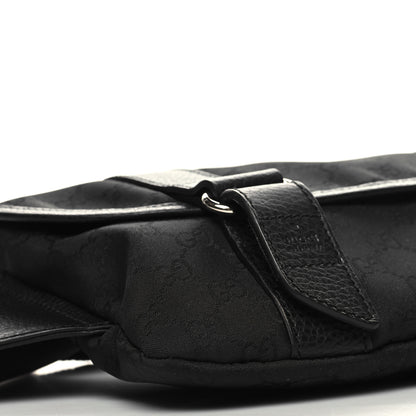 Gucci Monogram Waist Belt Bag Black 9 of 10