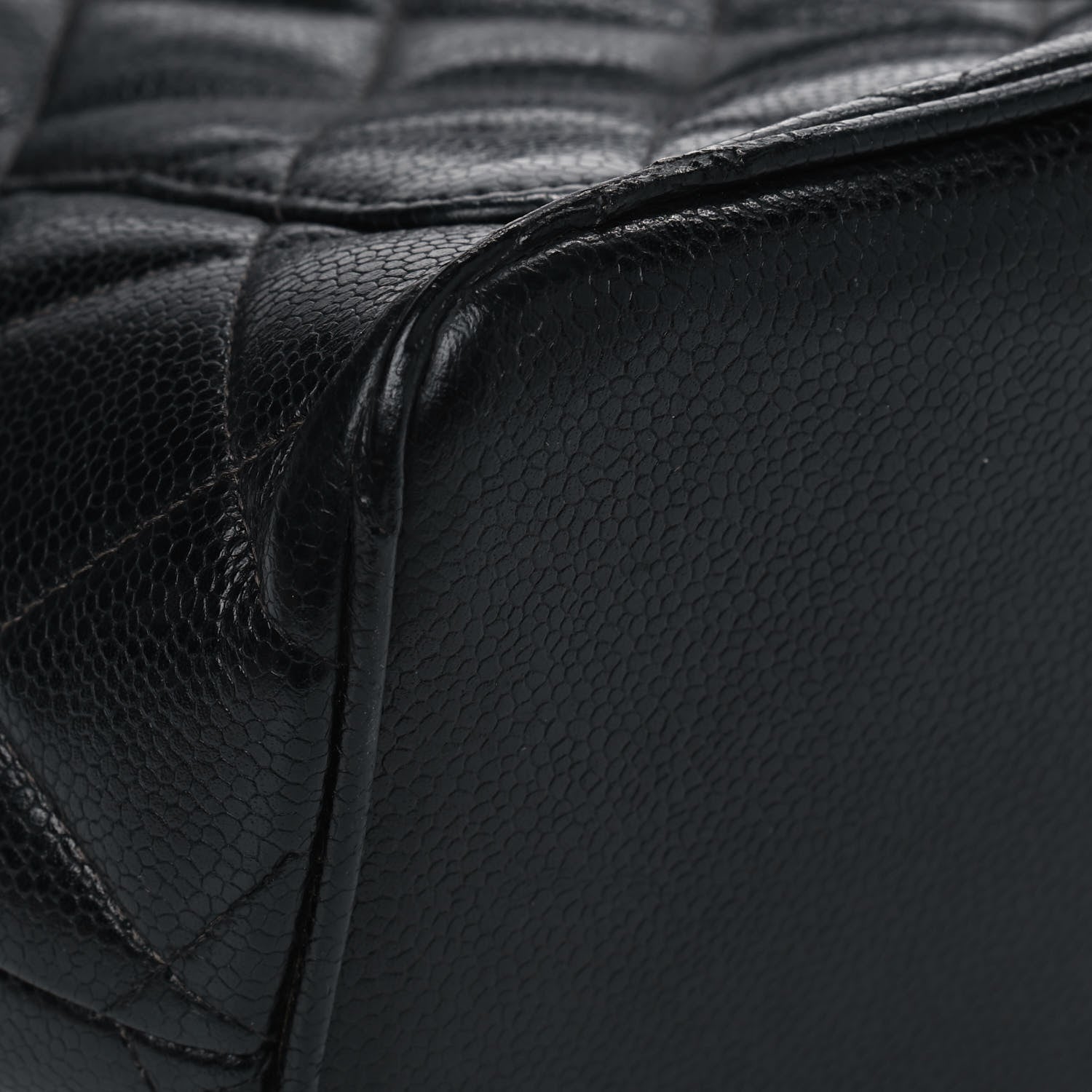 Chanel Caviar Quilted Medallion Tote Black 10 of 15