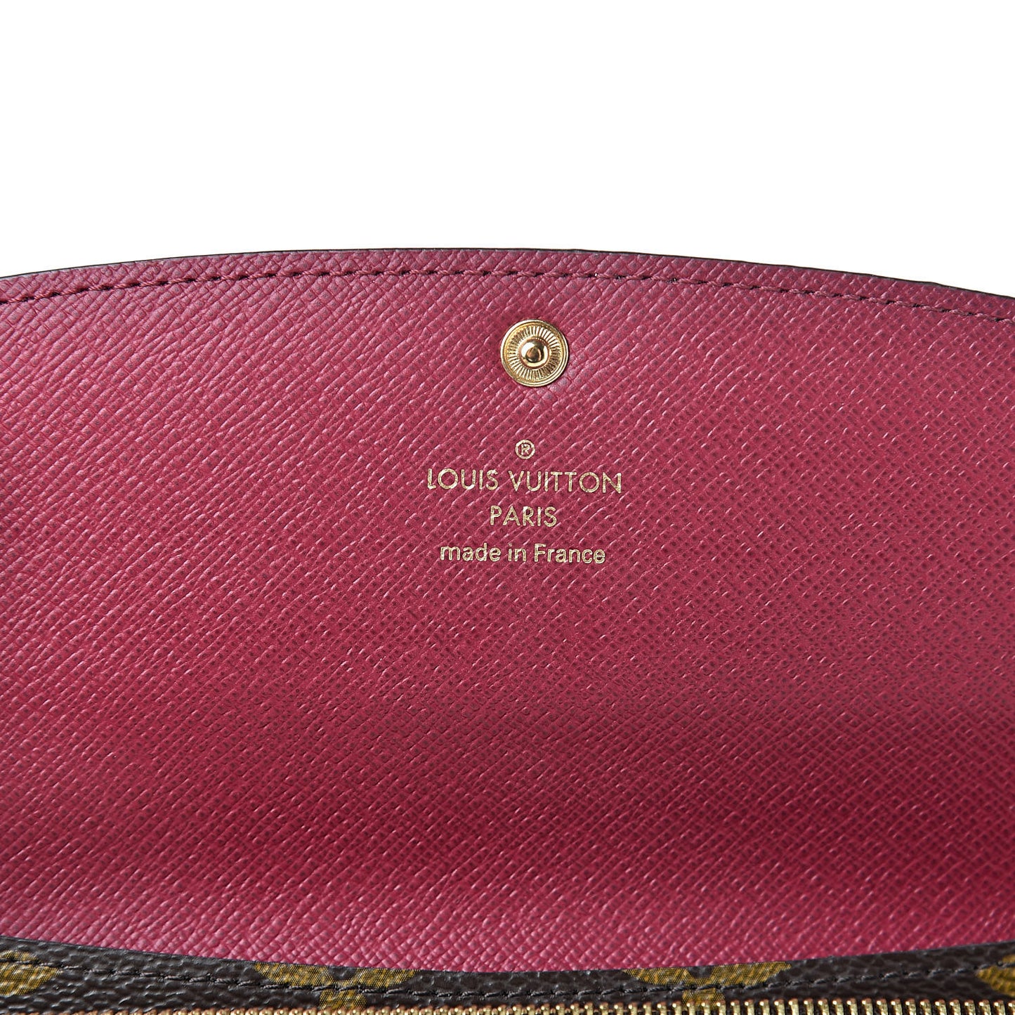 Monogram Emilie Wallet Fuchsia