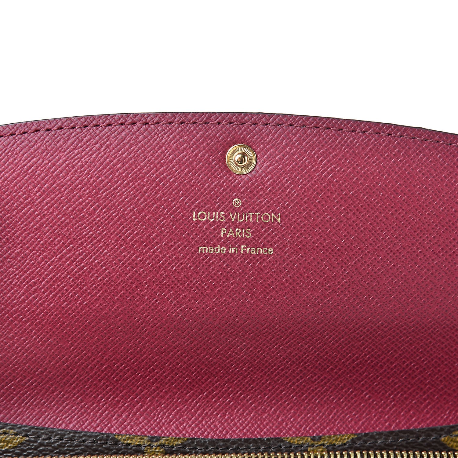 Louis Vuitton Monogram Emilie Wallet Fuchsia 6 of 10