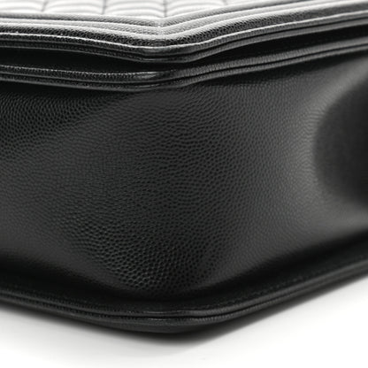 Chanel Caviar Quilted New Medium Boy Flap Black 10 of 11