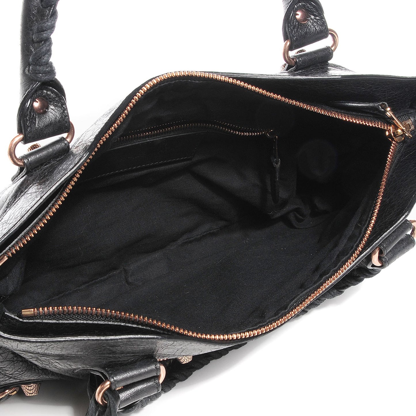 Agneau Giant 12 Rose Gold Hardware First Black