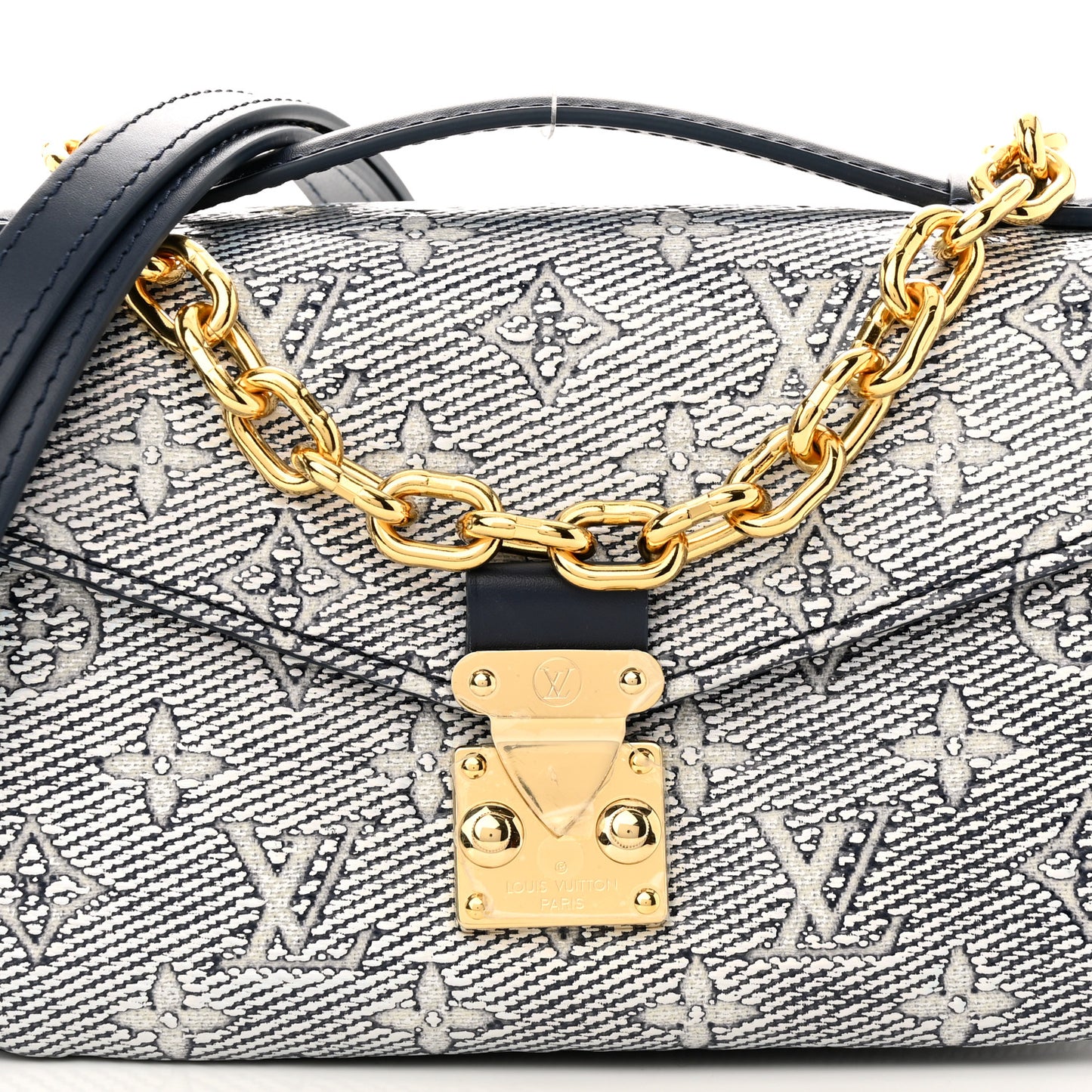 Monoglam Pochette Metis East West Blue