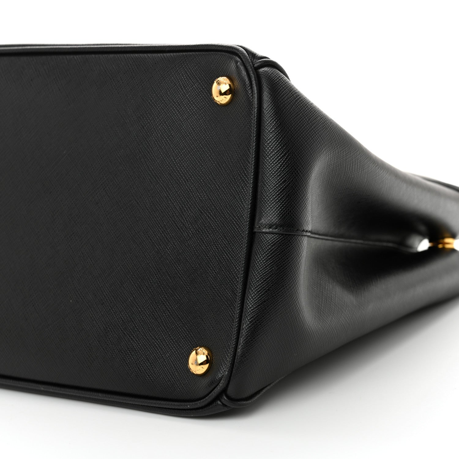 Prada Saffiano Lux Large Galleria Double Zip Tote Black 10 of 11