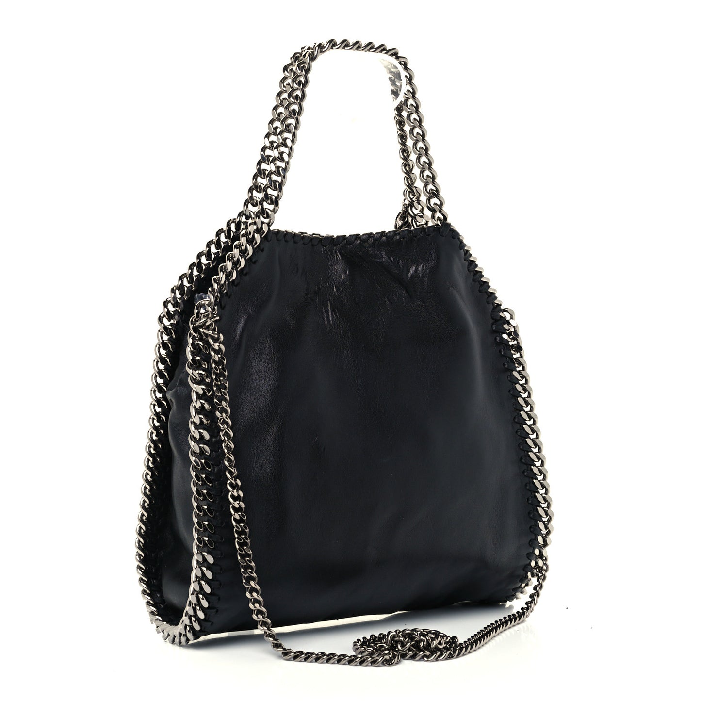 Alter Nappa Embossed Mini Star Falabella Tote Black
