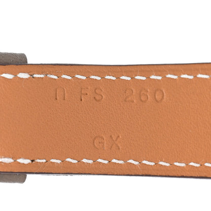 Hermes Swift 38mm Apple Watch Band Etoupe 5 of 6