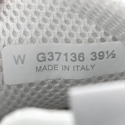 Chanel Suede Calfskin Nylon CC Sneakers 39.5 Sky Blue 8 of 8