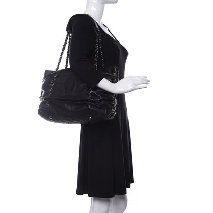 Chanel Calfskin Timeless Chain Tote Black 2 of 12