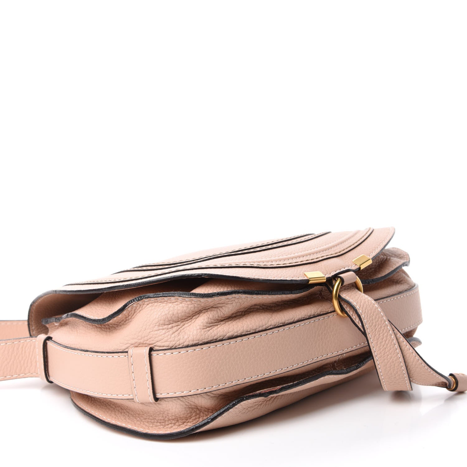 Chloe Calfskin Medium Marcie Round Crossbody Bag Blush Nude 4 of 10