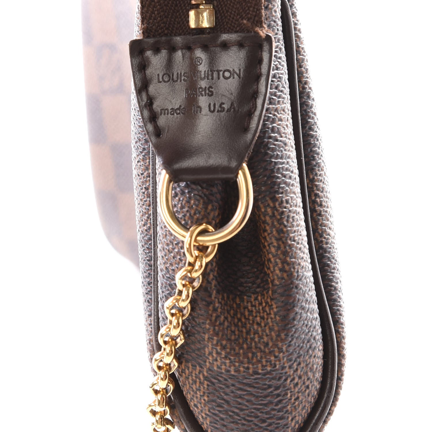 Louis Vuitton Damier Ebene Eva Clutch 7 of 11