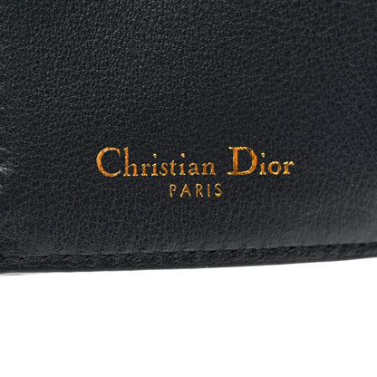 Christian Dior Oblique 30 Montaigne Lotus Wallet Blue 6 of 7