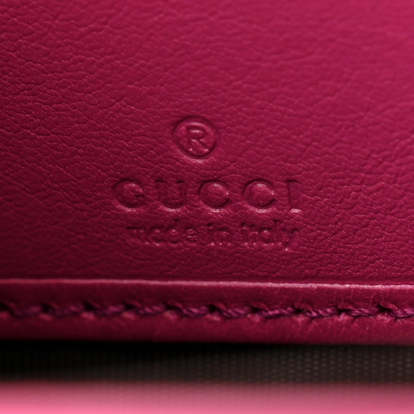 Patent Soho Zip Around Wallet Bright Bougainvillea