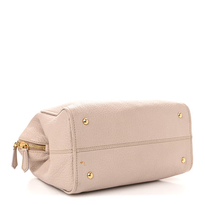 Fendi Pebbled Calfskin Small Chameleon Tote Cipria 4 of 13