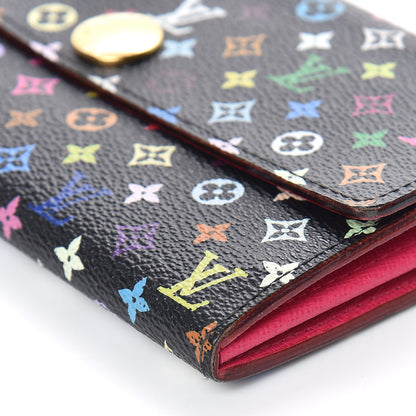 Louis Vuitton Monogram Multicolor Sarah Wallet Black Grenade 9 of 12