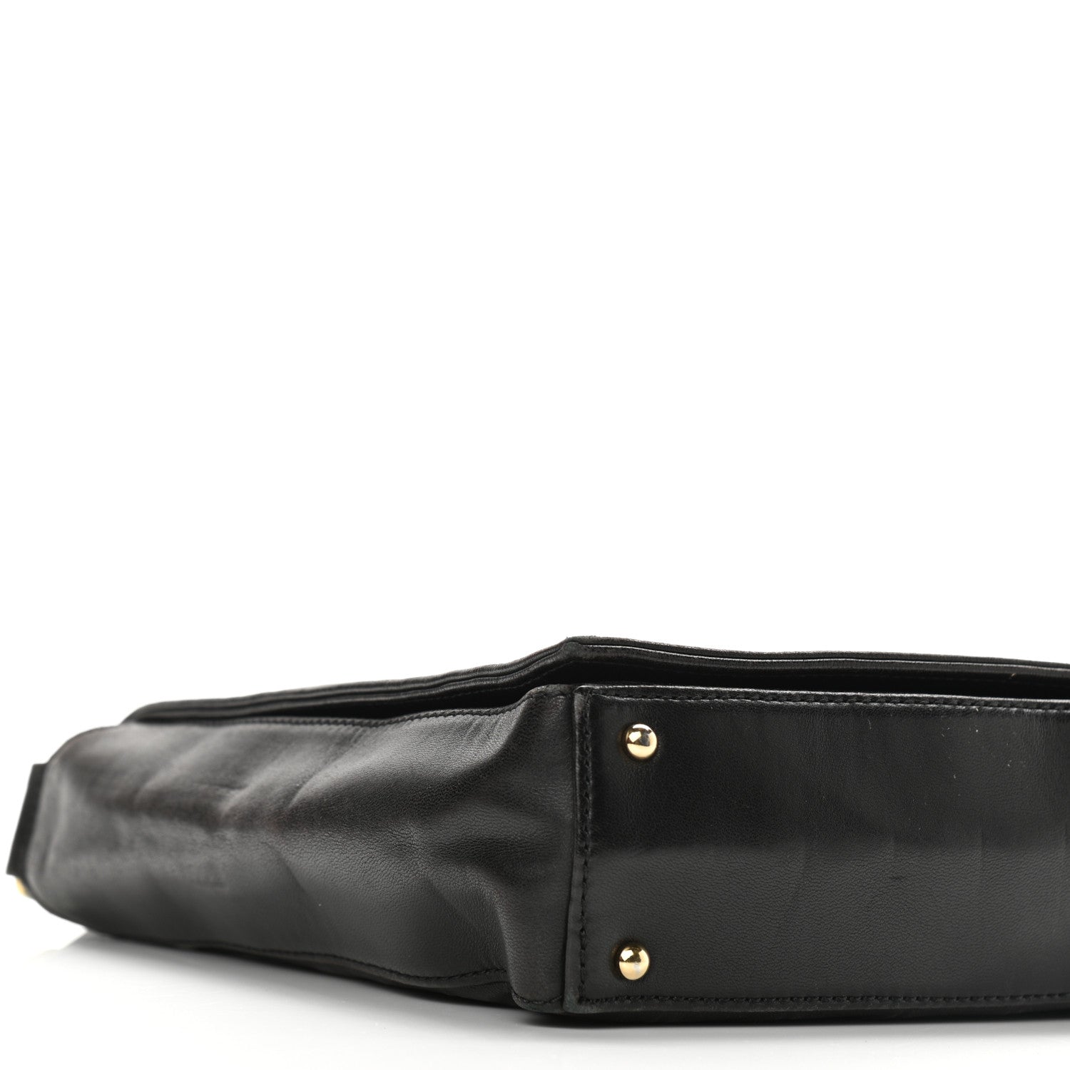 Chanel Lambskin Quilted Small Chocolate Bar Shoulder Bag Black 8 of 9