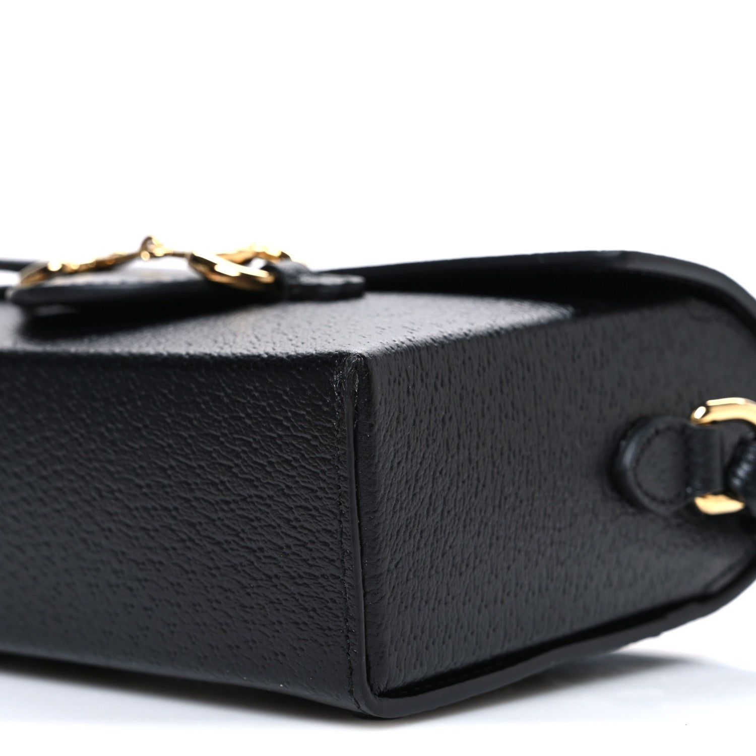 Gucci Calfskin Horsebit 1955 Shoulder Bag Black 10 of 10