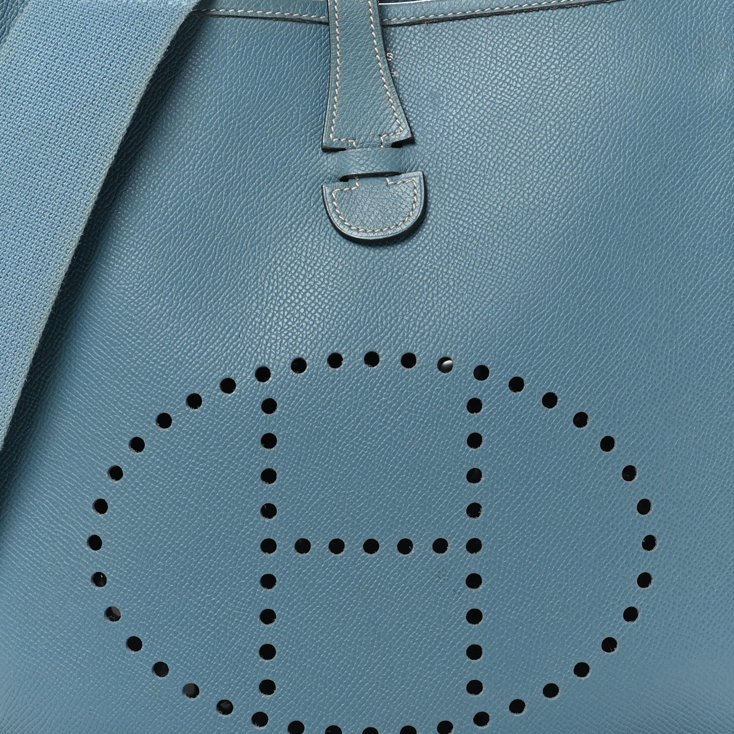 Hermes Epsom Evelyne PM Blue Jean 8 of 11