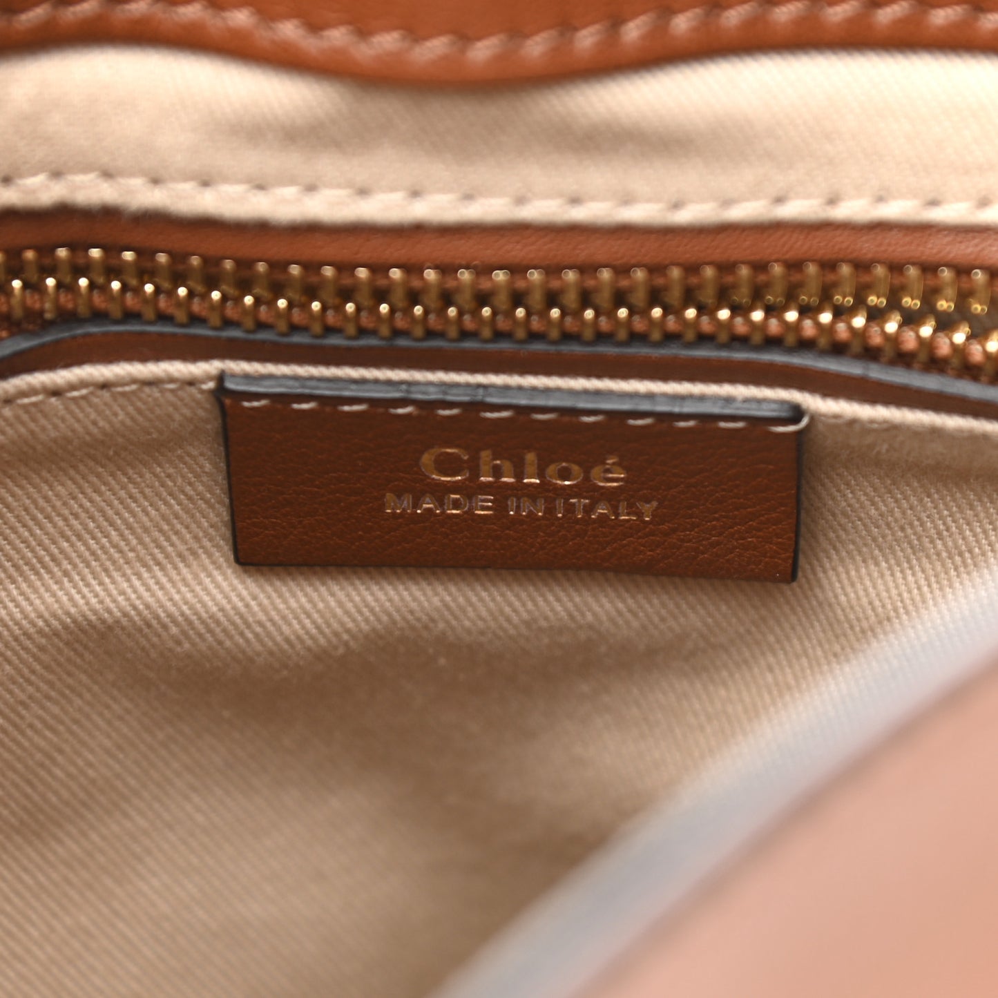 Suede Calfskin Small Faye Backpack Tan
